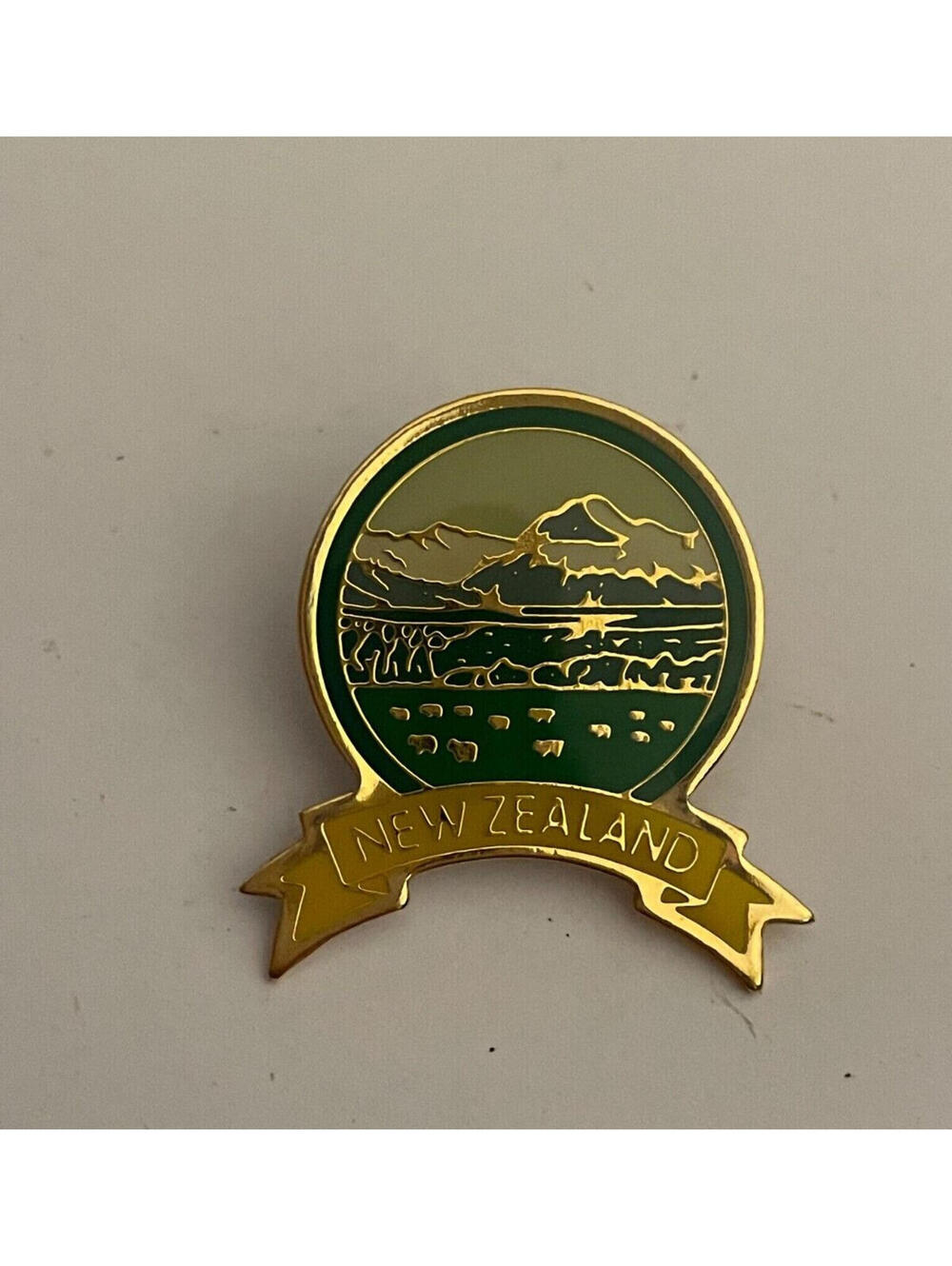 New Zealand Mountains Pin